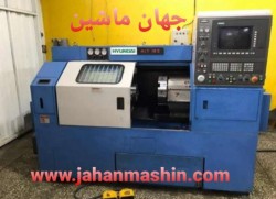 تراش cnc 
-HYUNDAI HIT 18 S
کنترل siemense 840C(اطلاعات ثبت شده از سایت جهان ماشین میباشد(www.jahanmashin.com ))

