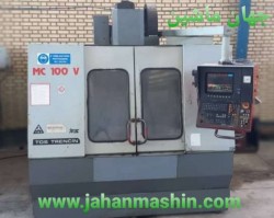 فرز  CNC
-TOS MC 100 V چک
سال ساخت
1995-
کنترل هایدن هاین 407