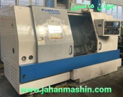 تراش CNC دوو پوما کره جنوبی  مدل DAEWOO PUMA 12L(اطلاعات ثبت شده از سایت جهان ماشین میباشد(www.jahanmashin.com ))
