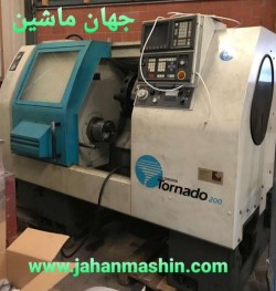 تراش cnc مارک Colchester-
مدل Tornado 200-
کنترل GE Fanuc-(اطلاعات ثبت شده از سایت جهان ماشین میباشد(www.jahanmashin.com ))