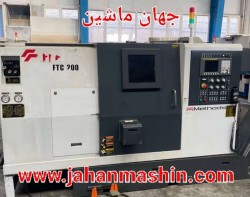 تراش CNC در حد آک فیلر تایوان  مدل FEELER FTC 200(اطلاعات ثبت شده از سایت جهان ماشین میباشد(www.jahanmashin.com ))
