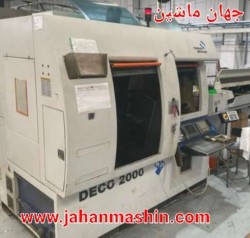 سری تراش  DECO 26 سوئیس -
مدل 2000 ، کنترل فانوک 18(اطلاعات ثبت شده از سایت جهان ماشین میباشد(www.jahanmashin.com ))

