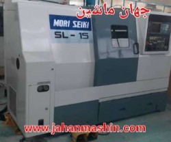 تراش CNC مارک Mori Seiki-
مدل SL-15-
کنترل فانوک MF-T4(اطلاعات ثبت شده از سایت جهان ماشین میباشد(www.jahanmashin.com ))