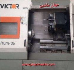 سنگین تراش CNC سه محور ویکتور -
مدل VICTOR V TURN - 36-
ساخت تایوان 2006(اطلاعات ثبت شده از سایت جهان ماشین میباشد(www.jahanmashin.com ))
