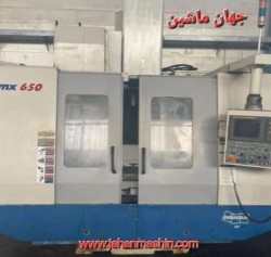 فرز CNC سه محور دوو ماینیکس 650-
مدل MYNX 650-
ساخت کره جنوبی 2005(اطلاعات ثبت شده از سایت جهان ماشین میباشد(www.jahanmashin.com ))