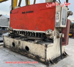 گیوتین ۳متر -۵۰ میل واقعی -  ساخت شرکت پایا برش(اطلاعات ثبت شده از سایت جهان ماشین میباشد(www.jahanmashin.com ))