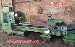 تراش لهستان - سنتر ۹۰ - طول ۵ متر- تمام لوازم کامل ریل و گیربکس فوق العاده تمیز سالم(اطلاعات ثبت شده از سایت جهان ماشین میباشد(www.jahanmashin.com ))