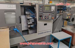 تراش CNC تارت خطی-
-Hyundai KIA KIT-450
 سال ساخت : 2006-
کنترل : Fanuc Oi-TC(اطلاعات ثبت شده از سایت جهان ماشین میباشد(www.jahanmashin.com ))
