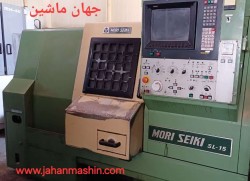 تراش CNC-
 مارک Mori Seiki-
مدل SL15-
کنترل Fanuc10 T(اطلاعات ثبت شده از سایت جهان ماشین میباشد(www.jahanmashin.com ))