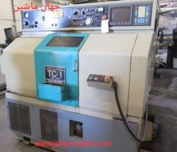 تراش CNC (Lathe Machine)-
 برند: TAKISAWA-
 مدل: TC-1-
 کشور سازنده: ژاپن -
 سیستم کنترل: FANUC-
 سال ساخت: 1995(اطلاعات ثبت شده از سایت جهان ماشین میباشد(www.jahanmashin.com ))

