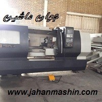 تراش CNC با قطر کارگیر 500 میلیمتر و طول کارگیر 1350میلیمتر  سیستم کنترل فانوک-SMTCL (اطلاعات ثبت شده ازسایت جهان ماشین میباشد( www.jahanmashin.com))