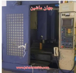 فرز CNC سه محور هواچیون   ساخت کره مدل 97-  کنترل FANUC OM درایو آفا- (  اطلاعات ثبت شده از سایت جهان ماشین میباشد(www.jahanmashin.com) ) (  اطلاعات ثبت شده از سایت جهان ماشین میباشد(www.jahanmashin.com) )