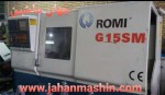 تراش cnc مارک ROMI مدلG15SM
کنترل GE Fanuc18iT  (اطلاعات ثبت شده از سایت جهان ماشین میباشد(www.jahanmashin.com ))