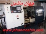دستگاه تراش CNC ، سیستم کنترل KND ، دارای سه نظام هیدرولیک،تارت 6 ابزار (اطلاعات ثبت شده از سایت جهان ماشین میباشد( www.jahanmashin.com))
